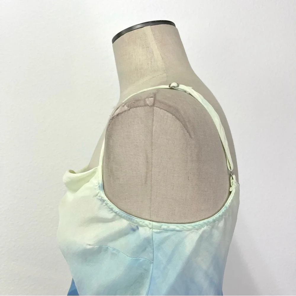 Bella Dahl- Bias Cowl Neck Cami in Sea Spray Size XS. - Picture 6 of 12